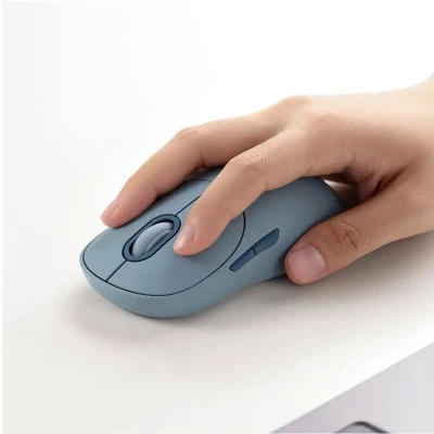 Мышь компьютерная Xiaomi Mi Wireless Mouse 3  (XMWXSB03YM) Blue