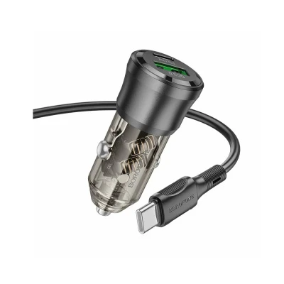 Автомобильное зарядное устройство Borofone BZ25 38W PD20W+QC3.0