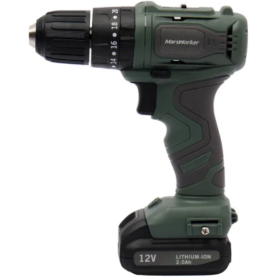 Аккумуляторная ударная дрель-шуруповерт Xiaomi MarsWorker 12V Lithium Impact Drill Green CN